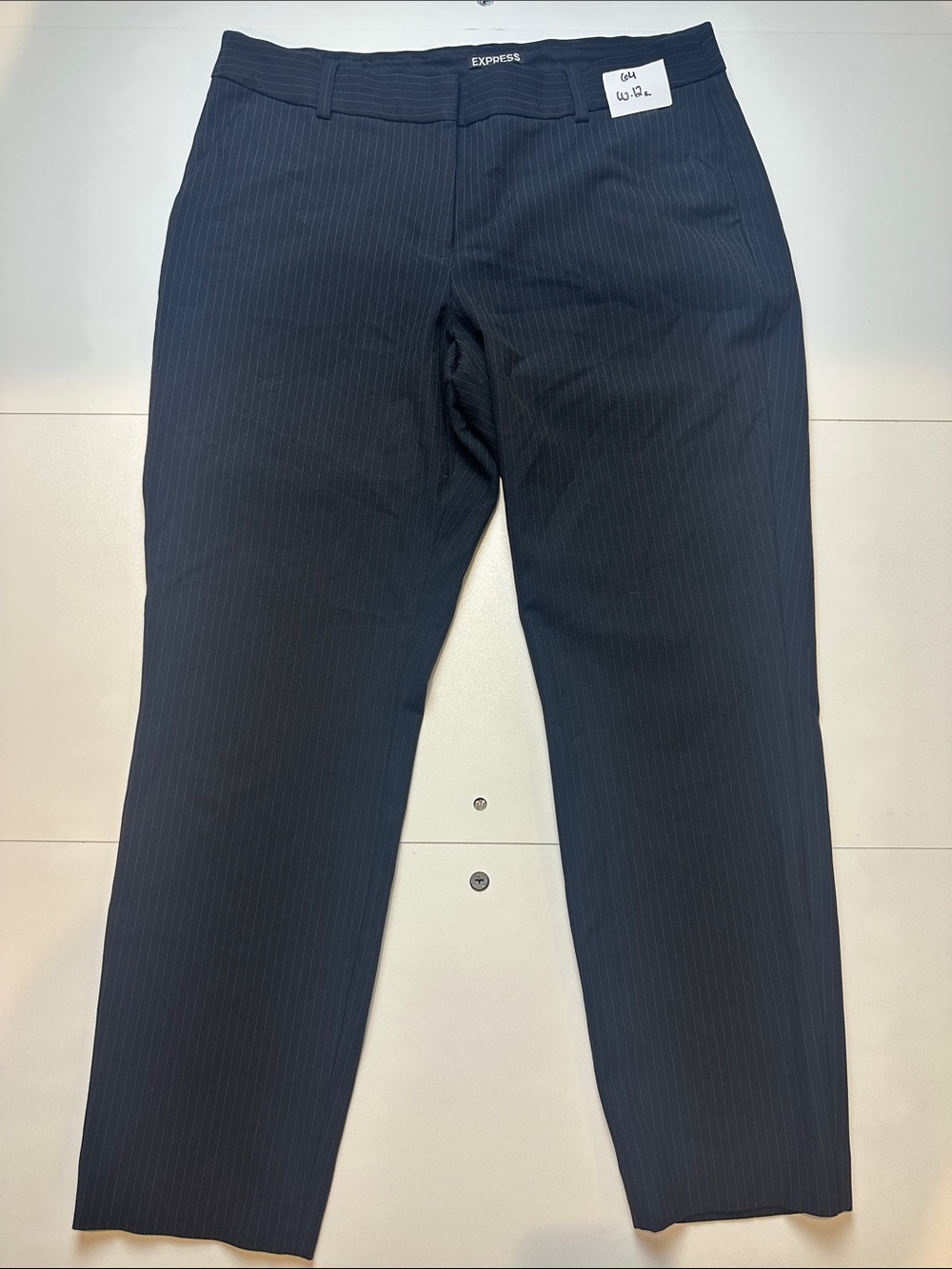 Size 12 Express Black Pinstripe pants #64